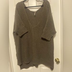 Free people sleeveless sweater